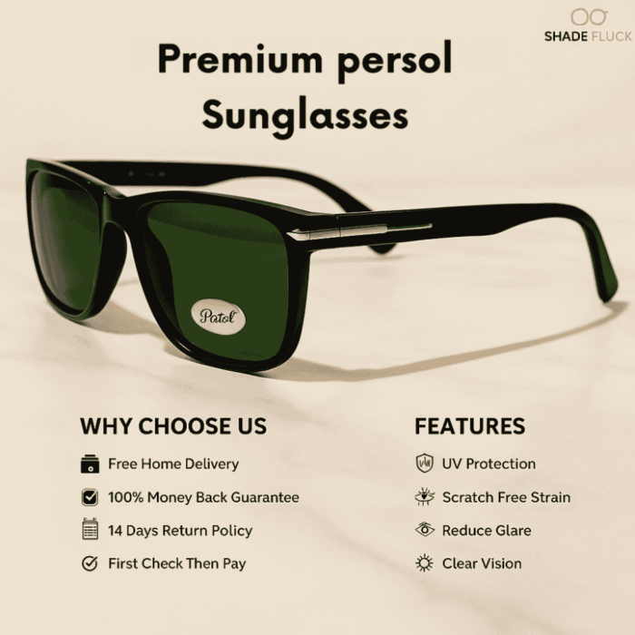 Premium persol Sunglasses  – Style & Comfort in One!